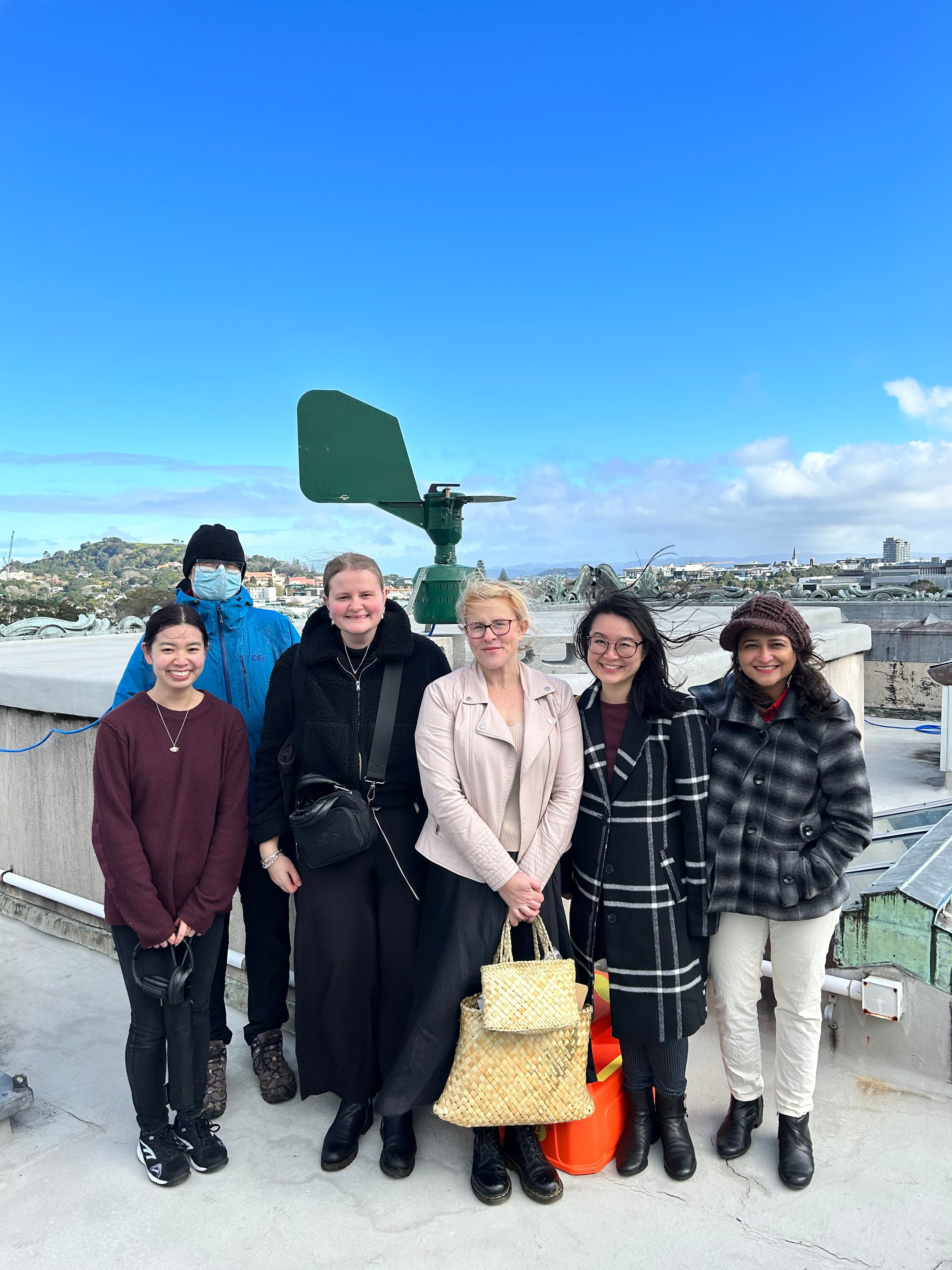 Team AWMM on Auckland Museum Rook